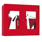 Щит металлический закрытого типа, со стеклом (без комплектующих) - Щиты пожарные - магазин ОТиТБ - охрана труда и техника безопасности